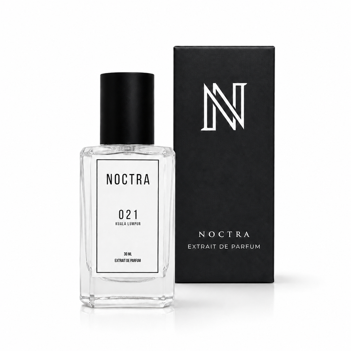 NOCTRA 021 — Fresh & Dark · Lavender, Plum, Wood