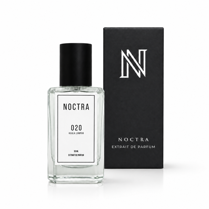 NOCTRA 020 — Fruity & Warm · Mango, Ginger, Amber