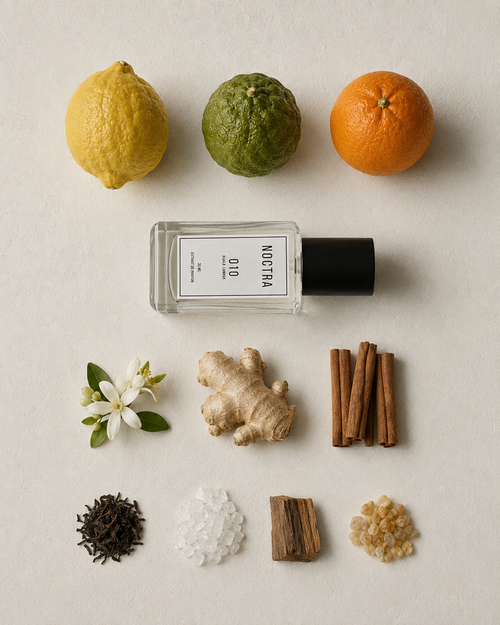 NOCTRA 010 — Fresh · Lemon, Tea, Amber