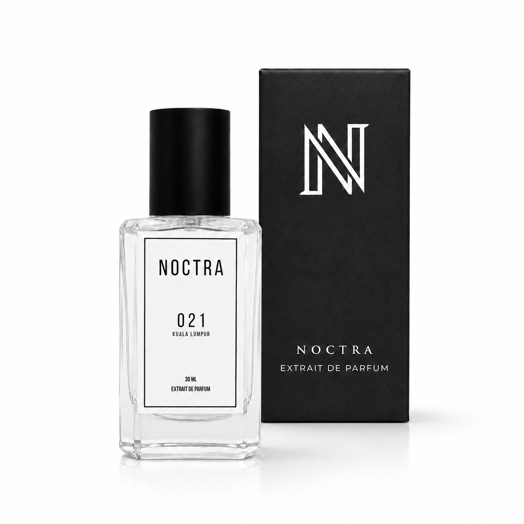 NOCTRA 021 — Fresh & Dark · Lavender, Plum, Wood