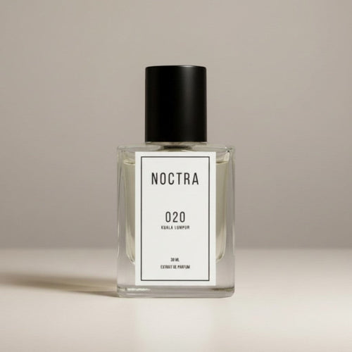 NOCTRASCENTSH 020 Eau de Parfum 30ml glass bottle with black cap and white label.